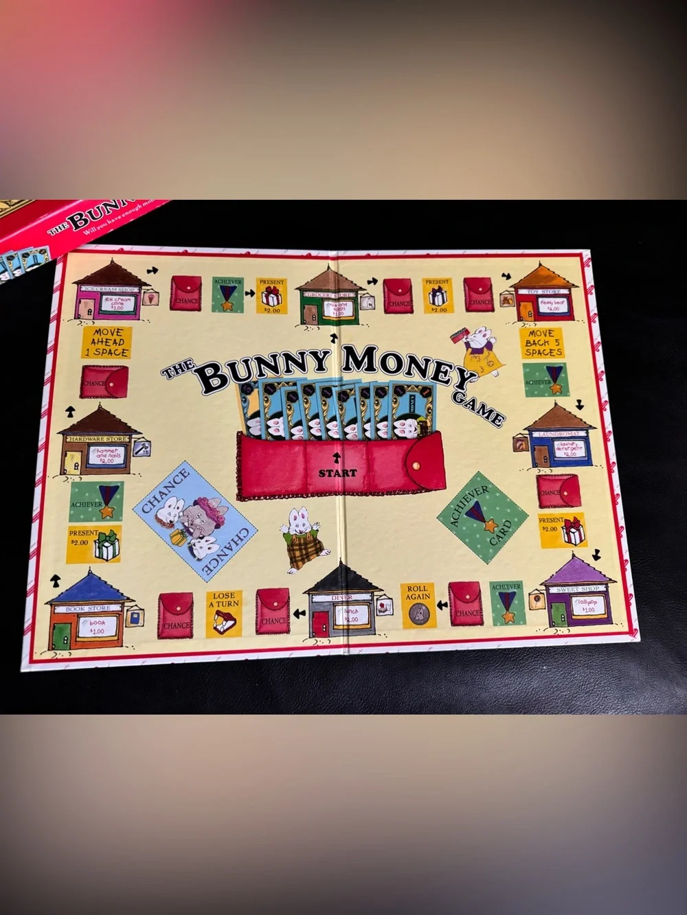 The Bunny Money Game Max And Ruby Education Rosemary Wells 1998- 100% Complete